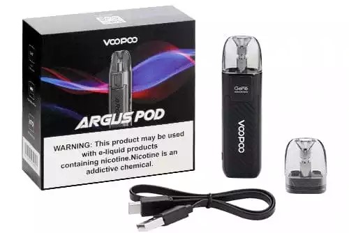 Voopoo Argus Pod Paket İçeriği, Voopoo Arguz Pod Paket İçeriği